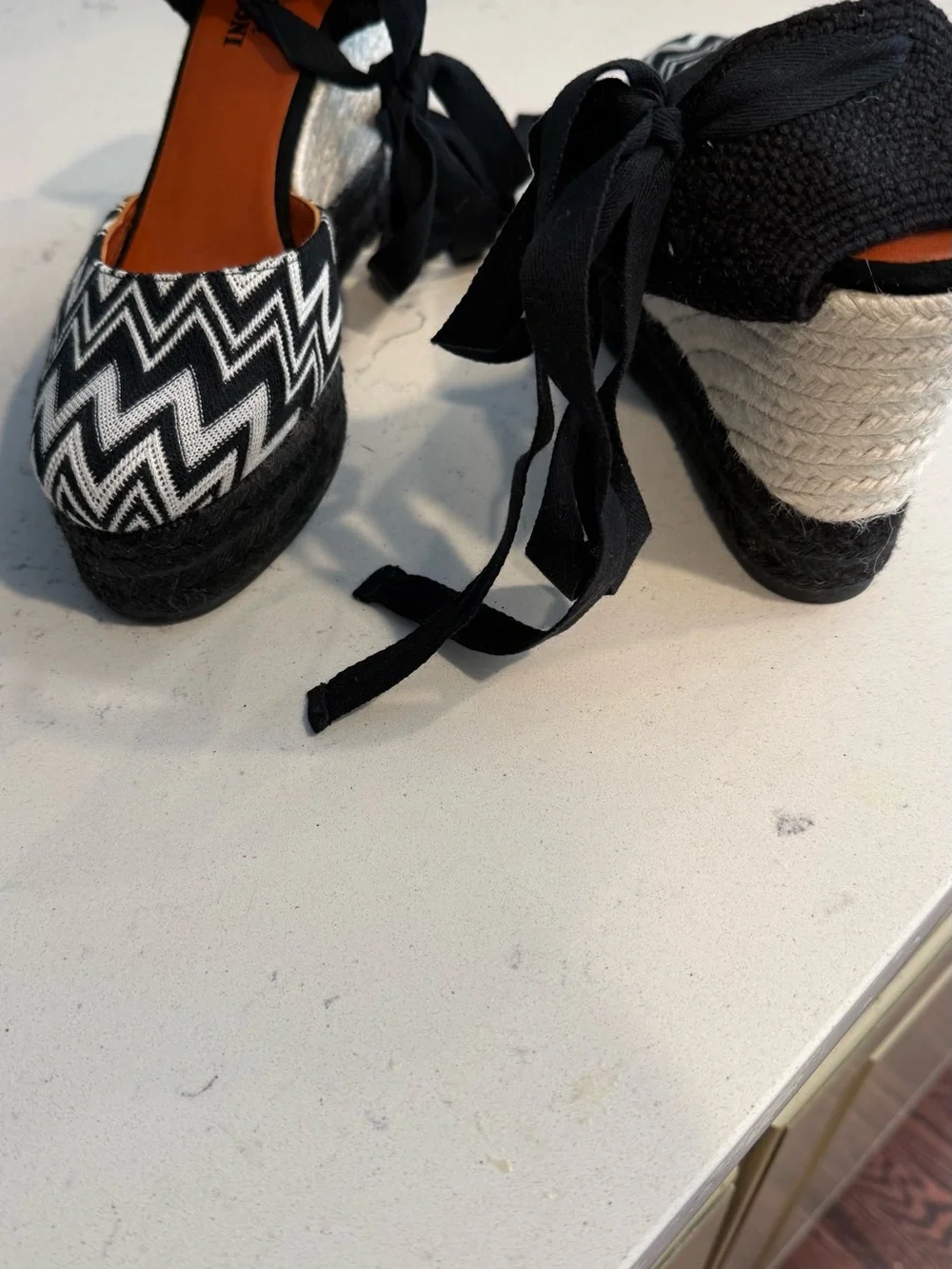 Missoni espadrille wedges